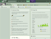 Tablet Screenshot of mio-fc.deviantart.com