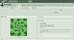 Desktop Screenshot of e-a-fleming.deviantart.com
