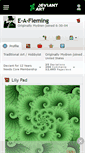 Mobile Screenshot of e-a-fleming.deviantart.com