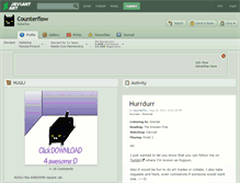 Tablet Screenshot of counterflow.deviantart.com