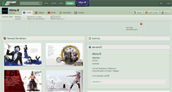 Desktop Screenshot of mima-r.deviantart.com