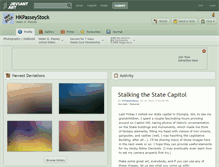 Tablet Screenshot of hkpasseystock.deviantart.com