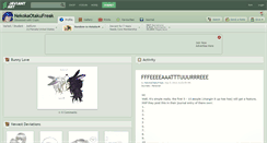 Desktop Screenshot of nekokaotakufreak.deviantart.com