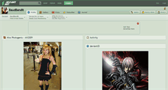 Desktop Screenshot of baudbandit.deviantart.com