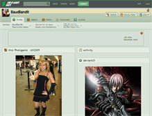 Tablet Screenshot of baudbandit.deviantart.com