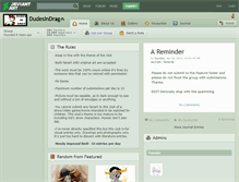 Tablet Screenshot of dudesindrag.deviantart.com