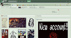 Desktop Screenshot of kursedm111.deviantart.com
