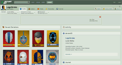 Desktop Screenshot of legostroke.deviantart.com