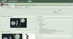 Desktop Screenshot of devil-b.deviantart.com