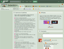 Tablet Screenshot of manipulators.deviantart.com