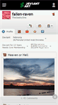 Mobile Screenshot of fallen-raven.deviantart.com