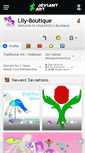 Mobile Screenshot of lily-boutique.deviantart.com