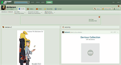 Desktop Screenshot of deidara64.deviantart.com