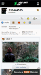 Mobile Screenshot of 333444555.deviantart.com