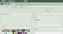 Desktop Screenshot of kyuubiscarz8.deviantart.com