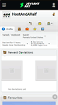Mobile Screenshot of hootandahalf.deviantart.com