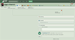 Desktop Screenshot of dragon-whisperer6.deviantart.com