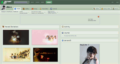Desktop Screenshot of diie-x.deviantart.com