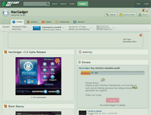 Tablet Screenshot of macgadger.deviantart.com