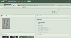 Desktop Screenshot of child-of-eden.deviantart.com