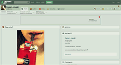 Desktop Screenshot of hyper--music.deviantart.com