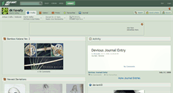 Desktop Screenshot of dk1luvally.deviantart.com