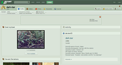 Desktop Screenshot of dark-star.deviantart.com