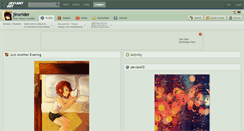 Desktop Screenshot of jinxrider.deviantart.com
