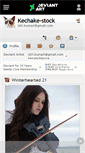 Mobile Screenshot of kechake-stock.deviantart.com