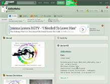 Tablet Screenshot of akikoneko.deviantart.com