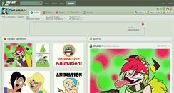 Desktop Screenshot of danleman14.deviantart.com