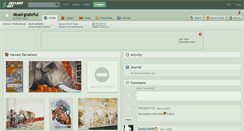 Desktop Screenshot of dead-grateful.deviantart.com