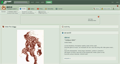 Desktop Screenshot of detrot.deviantart.com