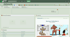 Desktop Screenshot of pgwtommytar.deviantart.com