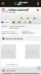 Mobile Screenshot of lillian-werewolf.deviantart.com