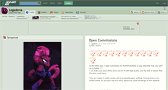 Desktop Screenshot of legadema.deviantart.com