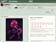 Tablet Screenshot of legadema.deviantart.com