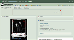 Desktop Screenshot of magentafeelings.deviantart.com