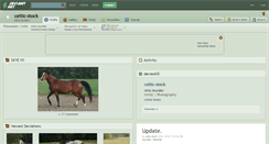 Desktop Screenshot of celtic-stock.deviantart.com