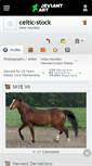 Mobile Screenshot of celtic-stock.deviantart.com