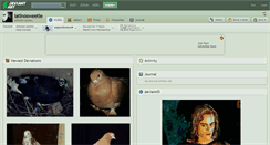 Desktop Screenshot of latinosweetie.deviantart.com