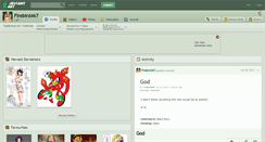 Desktop Screenshot of firebird467.deviantart.com