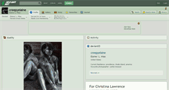 Desktop Screenshot of creepyelaine.deviantart.com