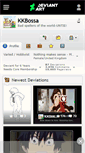 Mobile Screenshot of kkbossa.deviantart.com