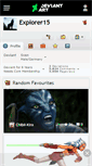 Mobile Screenshot of explorer15.deviantart.com