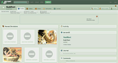Desktop Screenshot of buddroot.deviantart.com