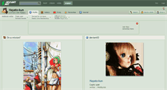 Desktop Screenshot of hayato-kun.deviantart.com