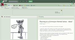 Desktop Screenshot of micc.deviantart.com