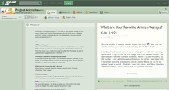 Desktop Screenshot of project-animedraw.deviantart.com