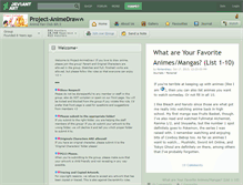 Tablet Screenshot of project-animedraw.deviantart.com